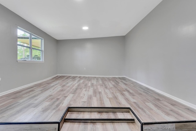 4212 Rogers Rd, Chattanooga, TN 37411 - spare room with wood finished floors and recessed lighting