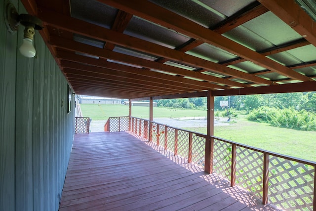 272 Walker Rd, Rossville, GA 30741 - deck featuring a yard