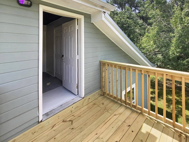 1116 Magnolia St, Lafayette, GA 30728 - view of wooden deck