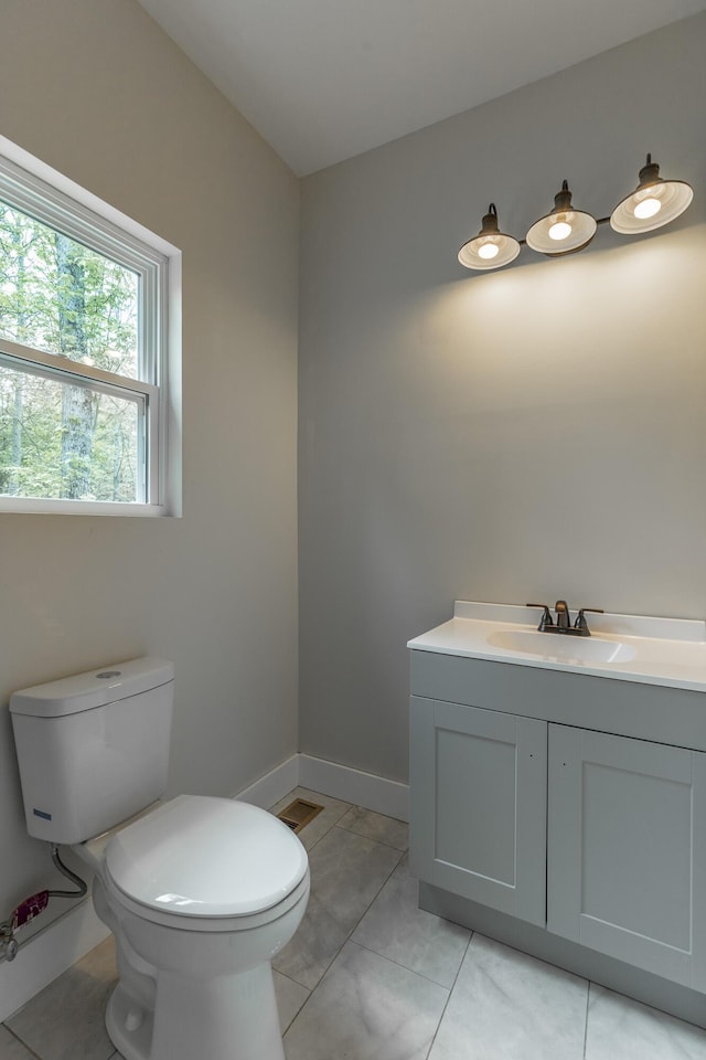 483 W Reed Rd, Lafayette, GA 30728 - half bathroom featuring toilet and vanity