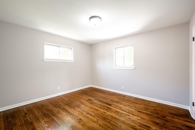 1306 Raydine Ln, Rossville, GA 30741 - spare room with baseboards and wood finished floors