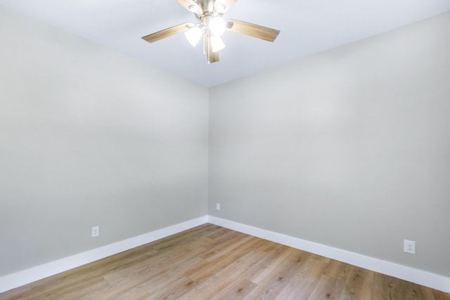 307 Cavender St, Lafayette, GA 30728 - unfurnished room featuring ceiling fan and light wood finished floors
