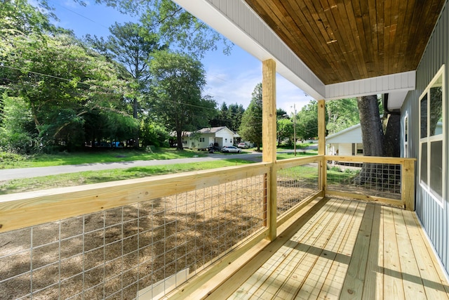 307 Cavender St, Lafayette, GA 30728 - deck featuring view of scattered trees