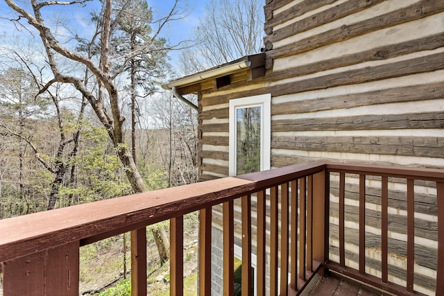 1908 Clear Brooks Dr, Signal Mountain, TN 37377 - view of wooden terrace