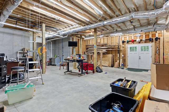 9795 Trestle Cir, Ooltewah, TN 37363 - view of below grade area