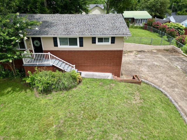 268 Lawrence Dr, Rossville, GA 30741 - ranch-style home with brick siding and a shingled roof