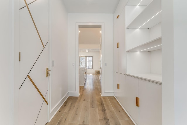 807 Judd Ter, Dalton, GA 30720 - hallway with light wood-type flooring