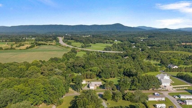 346 Thomas Rd, Benton, TN 37307 - aerial view of property's location with a mountain backdrop