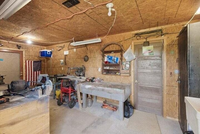 346 Thomas Rd, Benton, TN 37307 - misc room with concrete flooring