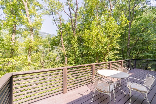 4205 Seneca Ave, Chattanooga, TN 37409 - view of deck