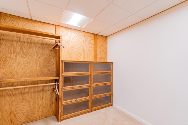 4205 Seneca Ave, Chattanooga, TN 37409 - spacious closet featuring a paneled ceiling and carpet