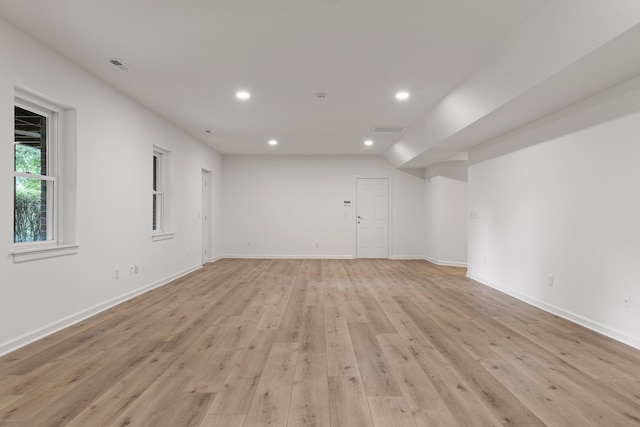 9539 Shadow Crossing Ln, Chattanooga, TN 37421 - spare room with recessed lighting and light wood-type flooring
