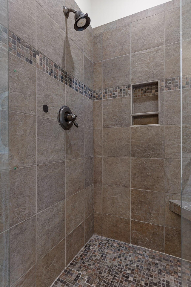 9539 Shadow Crossing Ln, Chattanooga, TN 37421 - bathroom with tiled shower