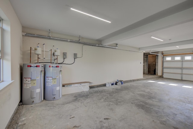 6253 River Stream Dr, Harrison, TN 37341 - garage featuring water heater