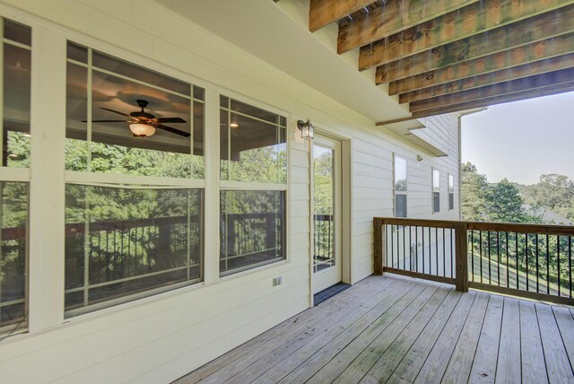 6253 River Stream Dr, Harrison, TN 37341 - view of wooden terrace