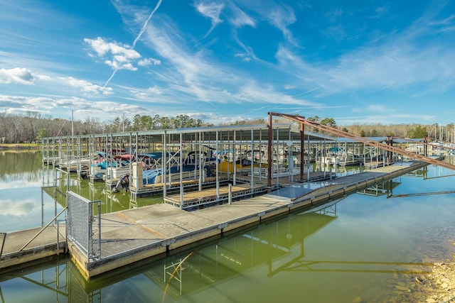 6253 River Stream Dr, Harrison, TN 37341 - dock area with a water view