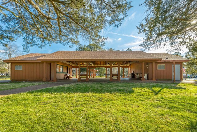 6253 River Stream Dr, Harrison, TN 37341 - back of house with a yard