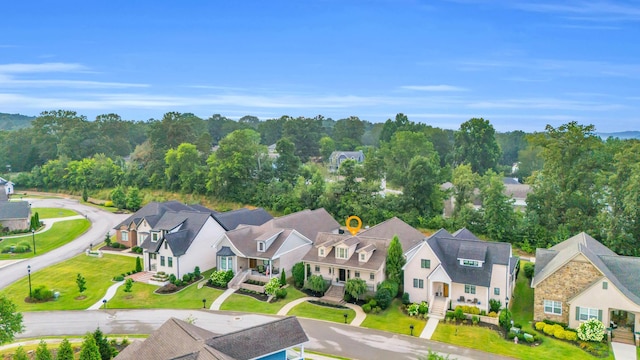 9253 Skyfall Dr, Ooltewah, TN 37363 - aerial perspective of suburban area