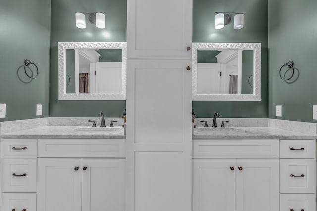 9253 Skyfall Dr, Ooltewah, TN 37363 - bathroom featuring two vanities