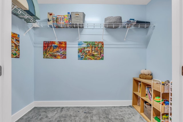 9253 Skyfall Dr, Ooltewah, TN 37363 - spacious closet with carpet floors