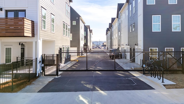1978 Mitchell Ave Unit 21, Chattanooga, TN 37408 - view of asphalt road with a gate