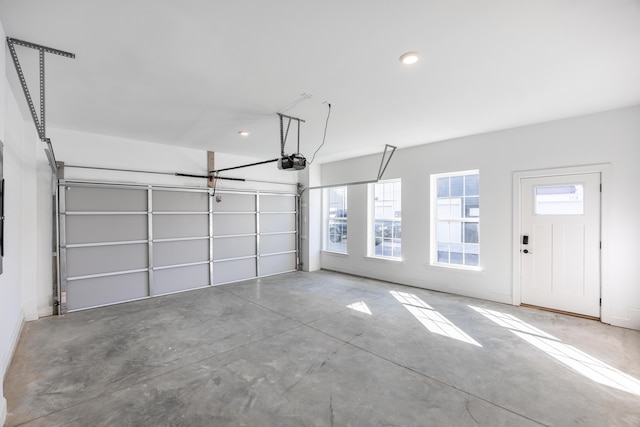 1978 Mitchell Ave Unit 21, Chattanooga, TN 37408 - garage featuring a garage door opener and recessed lighting