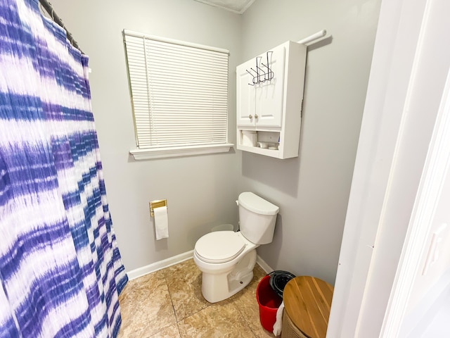 6413 Edgmon Dr, Chattanooga, TN 37421 - bathroom featuring curtained shower and tile patterned floors