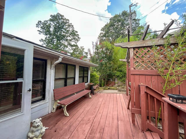 6413 Edgmon Dr, Chattanooga, TN 37421 - view of deck