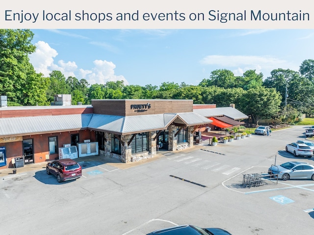 143 Walden Dr, Signal Mountain, TN 37377 - view of building exterior featuring uncovered parking