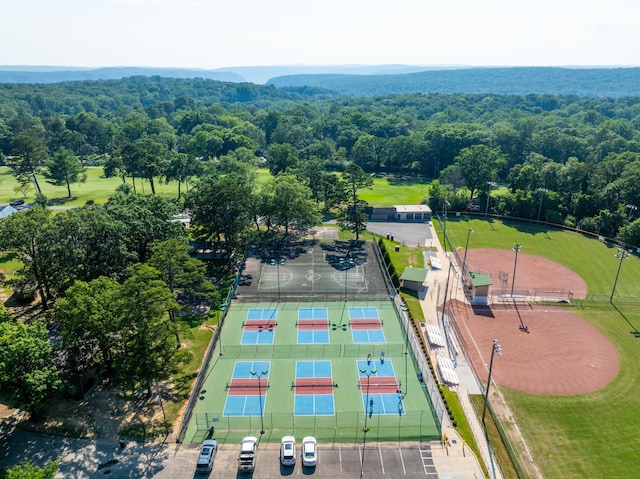 143 Walden Dr, Signal Mountain, TN 37377 - bird's eye view of a heavily wooded area