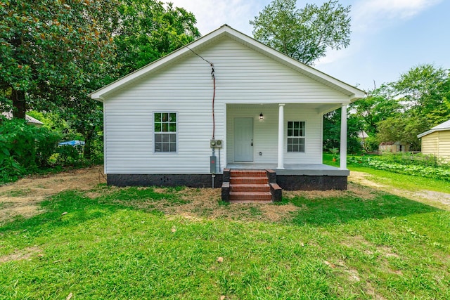 220 Given St, Summerville, GA 30747 - bungalow-style house with a porch and a front lawn