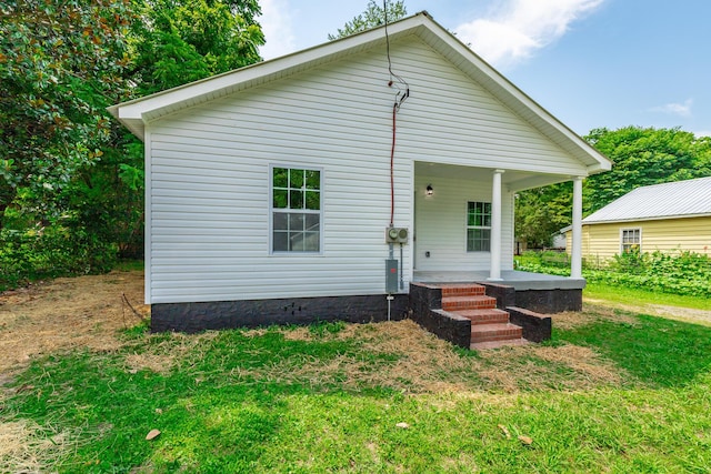 220 Given St, Summerville, GA 30747 - view of front of home with covered porch