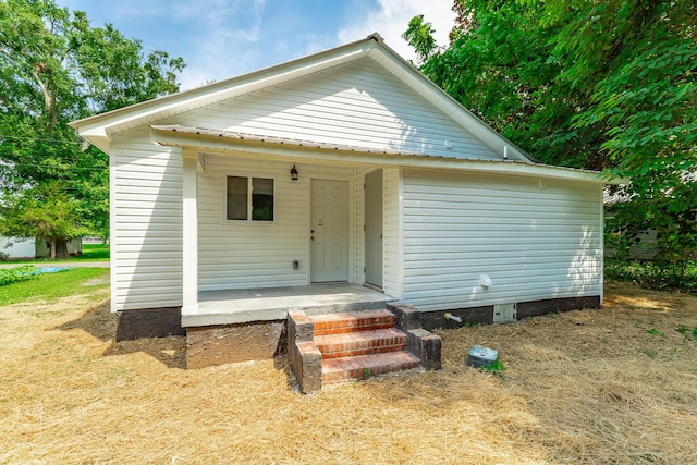 220 Given St, Summerville, GA 30747 - view of front of house with a metal roof