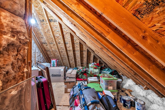 7459 Red Poppy Dr, Ooltewah, TN 37363 - view of unfinished attic