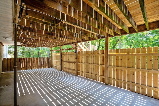 8616 River Cove Dr, Harrison, TN 37341 - view of patio with stairway