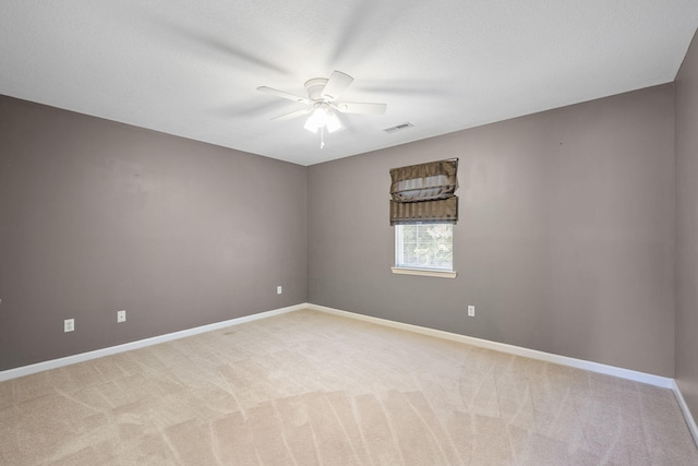 8616 River Cove Dr, Harrison, TN 37341 - unfurnished room with a ceiling fan and light colored carpet