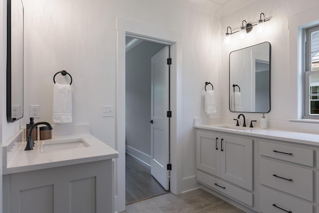 234 Goose Creek Cir, Soddy Daisy, TN 37379 - full bathroom with two vanities