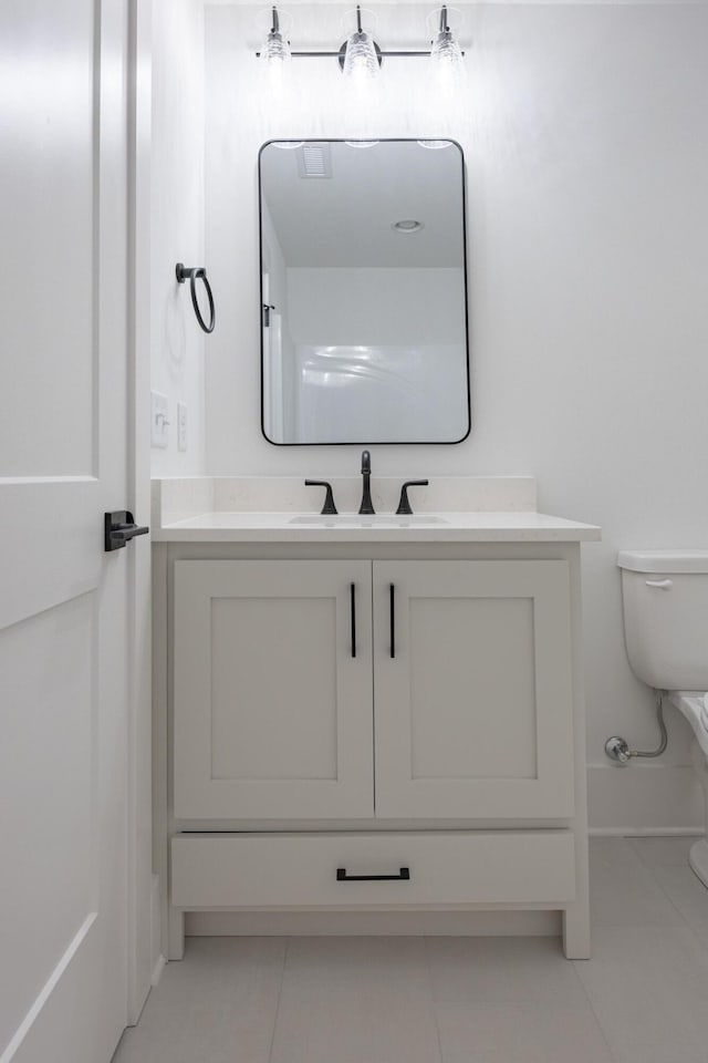 234 Goose Creek Cir, Soddy Daisy, TN 37379 - bathroom featuring vanity and tile patterned floors