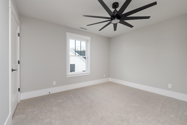 234 Goose Creek Cir, Soddy Daisy, TN 37379 - empty room with carpet and a ceiling fan