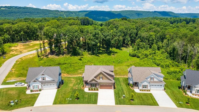 234 Goose Creek Cir, Soddy Daisy, TN 37379 - aerial view of a heavily wooded area