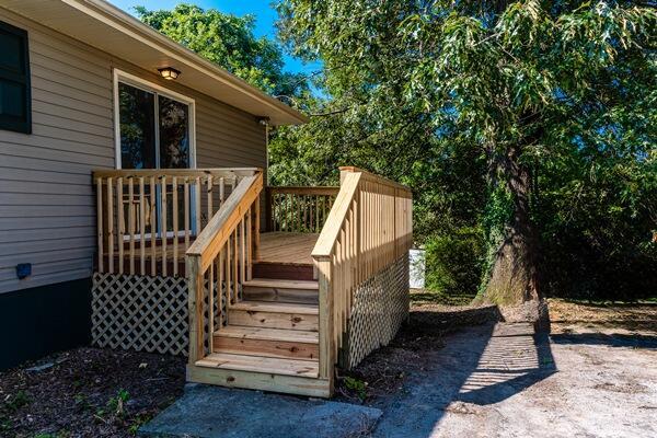 3224 Through St, Chattanooga, TN 37411 - wooden terrace featuring stairs