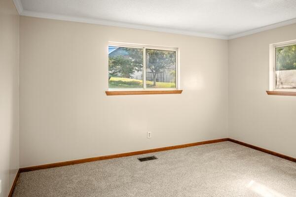 3224 Through St, Chattanooga, TN 37411 - carpeted spare room with crown molding