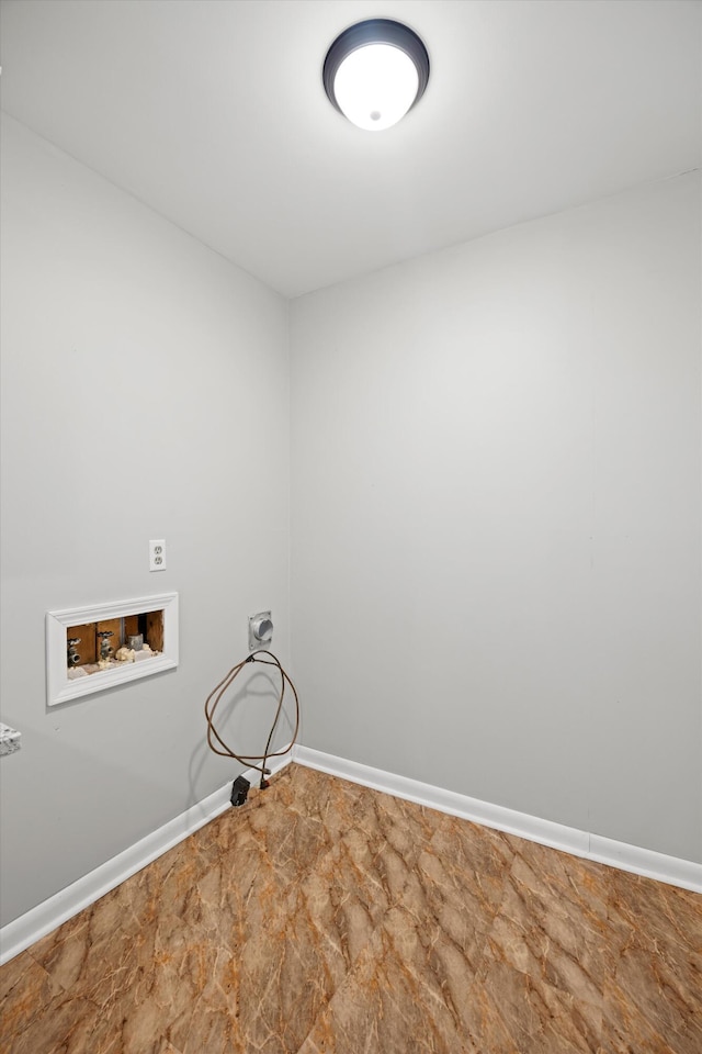 76 Roswell Rd, Rossville, GA 30741 - laundry area featuring hookup for a washing machine and baseboards