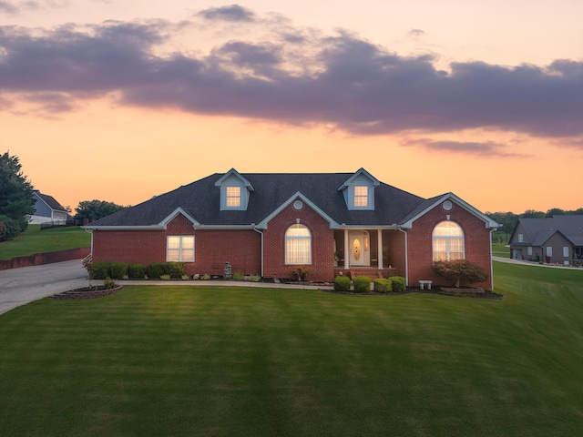 51 Montview Ct, Ringgold, GA 30736 - traditional home with brick siding and a front lawn