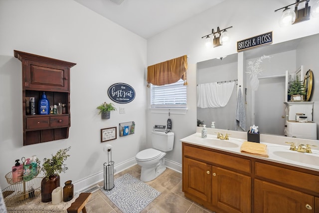 51 Montview Ct, Ringgold, GA 30736 - bathroom with double vanity and tile patterned flooring