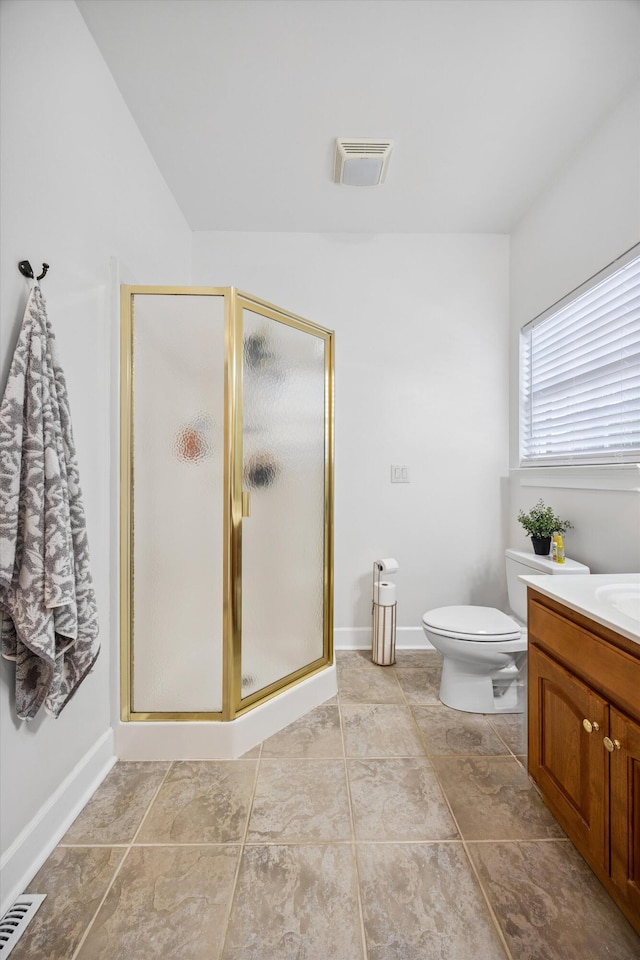 51 Montview Ct, Ringgold, GA 30736 - full bath featuring vanity, a shower stall, and tile patterned floors