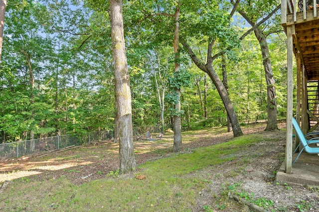 1303 Rockdale Ln, Hixson, TN 37343 - view of yard featuring stairway