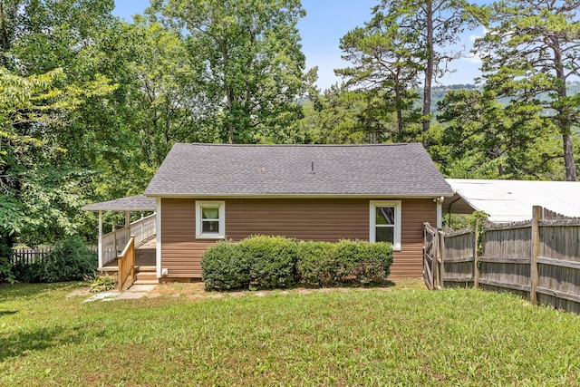 702 Runyan Dr, Chattanooga, TN 37405 - back of property featuring a shingled roof