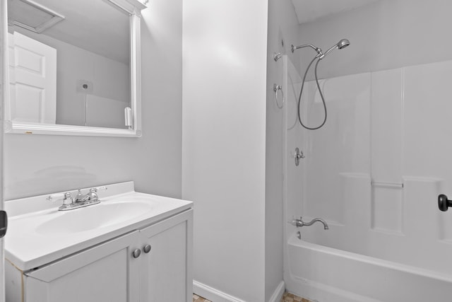 702 Runyan Dr, Chattanooga, TN 37405 - full bath featuring vanity and shower / bathtub combination