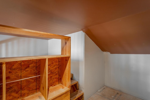 210 Dawn St, Signal Mountain, TN 37377 - stairs with lofted ceiling